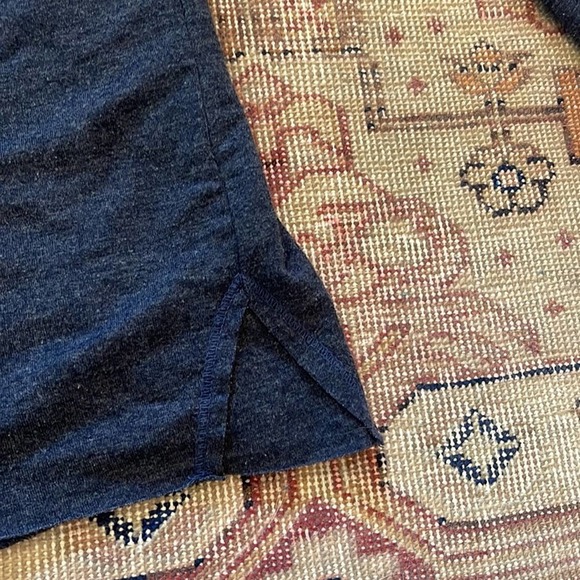 Michael Stars Activewear long sleeve blue small - Picture 5 of 7